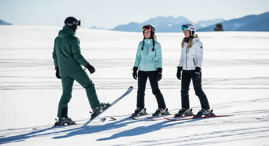 First Time Skiing in Chamonix